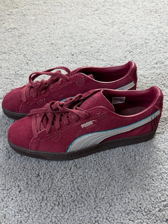 Puma x One Piece Collaboration Other - PUMA x One Piece Suede "Red-Haired Shanks" Collab Sneakers Sz. 10.5-Perfect NWOT